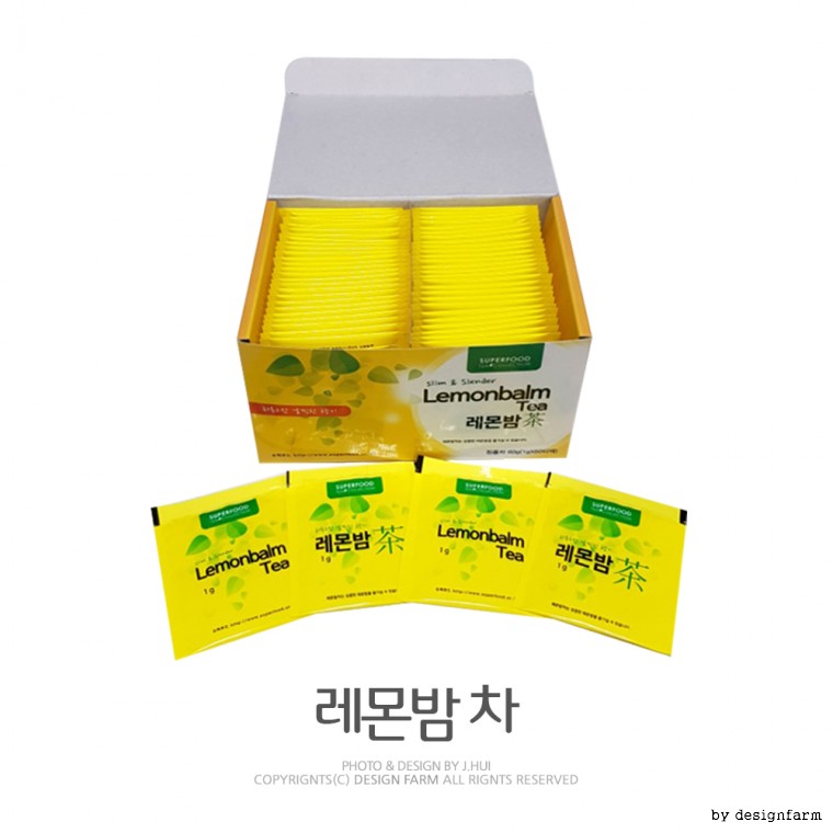 Dmm 팜팜 슈퍼푸드 레몬밤차(1gx60티백) 레몬밤티백