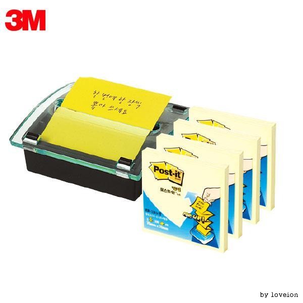 Dmm 3M 포스트잇 크리스탈 팝업 디스펜서 DS-330