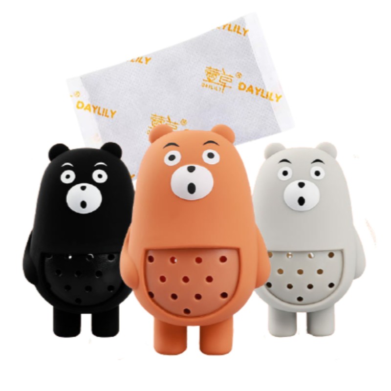 곰돌이 핫팩 케이스 휴대용 실리콘 커버 미니 45g핫팩 단체선물