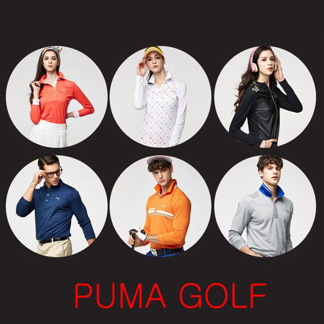 PUMA 프리미엄 남성 긴팔 골프티셔츠 3종 덤핑정리합니다.