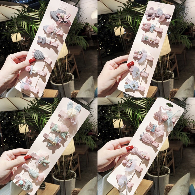 어린이 집게핀 6종세트